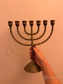 Candelabro Menorah vintage