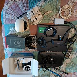 KIT VIDEOSORVEGLIANZA APRICA COMPONENTI MISTI