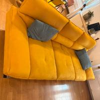 DIVANO E POLTRONA DONDI SALOTTI GIALLO