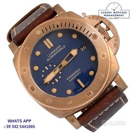 PANERAI Luminor Submersible 1950 47MM Bronzo Blue