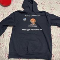 Felpa con cappuccio aldo giovanni e giacomo