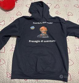 Felpa con cappuccio aldo giovanni e giacomo