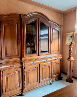 Mobile credenza legno massello noce