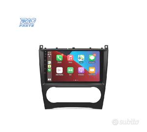 RADIO GPS ANDROID 13 PER MERCEDES CLASSE C W203 CL