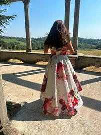 Vestito elegante/cerimonia taglia 44