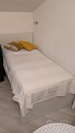 LETTO IKEA MALM BIANCO UNA PIAZZA