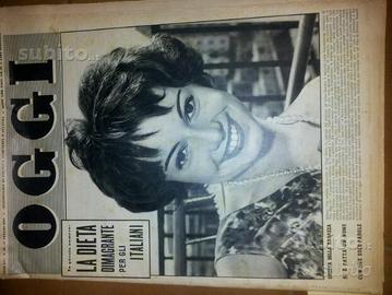 Vecchia rivista oggi del 1958 n'31
