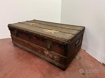 Baule da viaggio primi 900 stile industriale