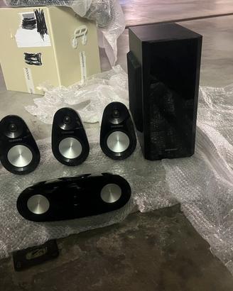 Lettore dvd Blu ray con casse