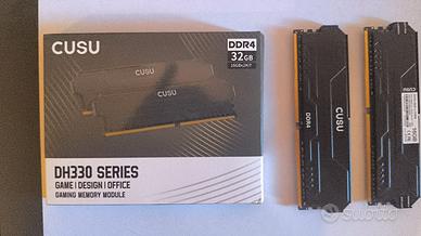 CUSU 32GB DDR4, kit 16gb x2 3600mhz CL 18 DIMM
