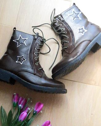 stivaletti ecopelle 38 donna