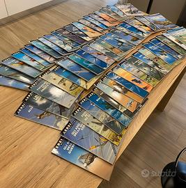 Lotto 60 Fascicoli Aerei Militari Assi e Leggende