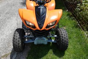 Kawasaki KFX 700 automatico con retro patente b