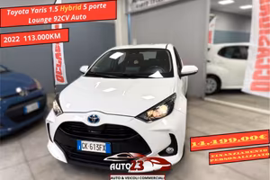 Toyota Yaris 1.5 Hybrid 5 porte Lounge 92CV Auto