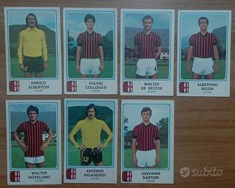 lotto di 7 figurine Panini 1978/79