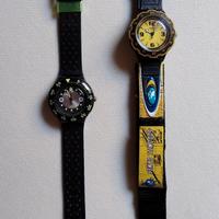 Swatch Scuba 200 Shamu '92 e NY '98 Access usati