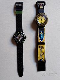 Swatch Scuba 200 Shamu '92 e NY '98 Access usati