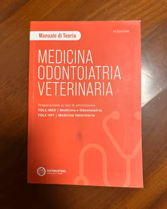 Manuale testbusters medicina veterinaria e odonto