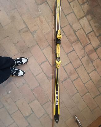 Set Sci HEAD Cyber Race + Attacchi Tyrolia + Sca