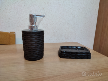 Porta sapone Liquido e porta saponetta nuovi