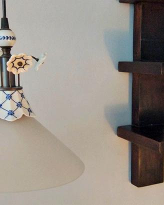 Lampade sospensione vetro e porcellana