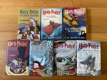 Harry Potter prima edizione serie completa Salani