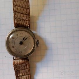 orologio da polso in argento fine '800