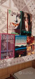 5 LIBRI D’AUTORE STEPHEN KING+IL SIL. DEGLI+L’IMPR
