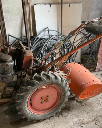 Motocoltivatore Valpadana motore Lombardini Diesel