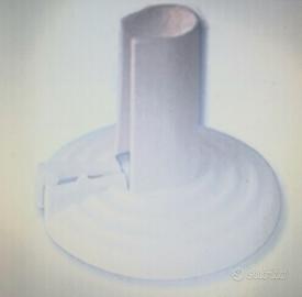 Rosette bianche per tubi termosifone
