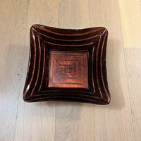 Ciotola ornamentale in vetro