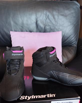 stivaletti moto donna