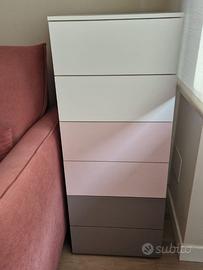 Casettiera 6 cassetti