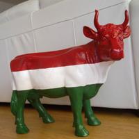 Mucca in resina