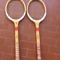 Racchette da tennis in legno vintage