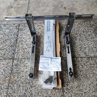 staffe per clima in acciaio inox