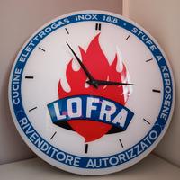 LOFRA orologio pubblicitario 