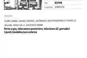 Camper magis 7 posti omologati