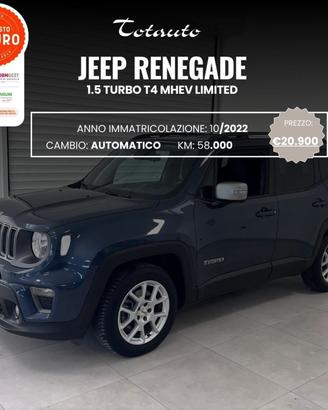 JEEP Renegade 1.5 Turbo T4 MHEV Limited