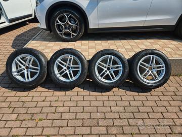 Cerchi lega 16' + gomme nuove Alfa Romeo Giulia