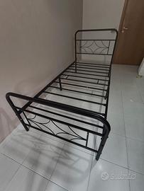 Letto Singolo in Metallo per materasso 90 x 1,90