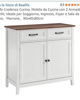 Credenza bealife bianca