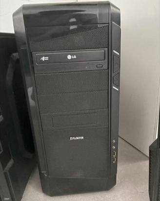 Case PC Zalman Mid Tower con masterizzatore DVD LG