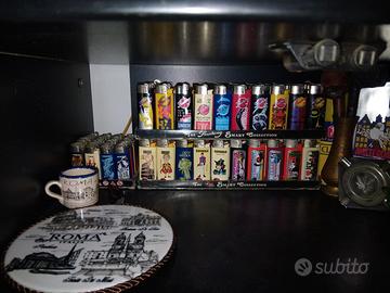 Smoking 240 diversi Accendini piu espositori