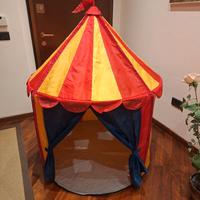 Tenda circo Ikea per bambini 