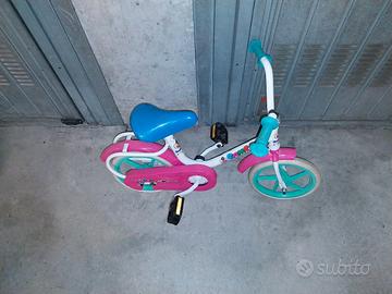 bici bimba con rotelle