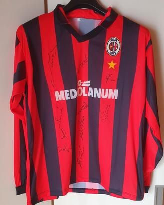 Maglia Milan stagione 88-89 autografata