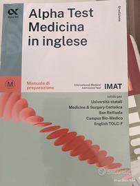 Alpha Test Medicina in inglese