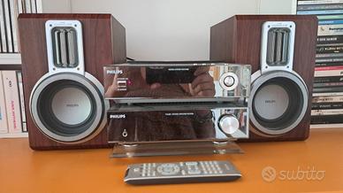 Impianto Hi-Fi Philips MCM7000 + casse e telecoman
