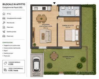 Bilocale a Castiglione dei Pepoli
